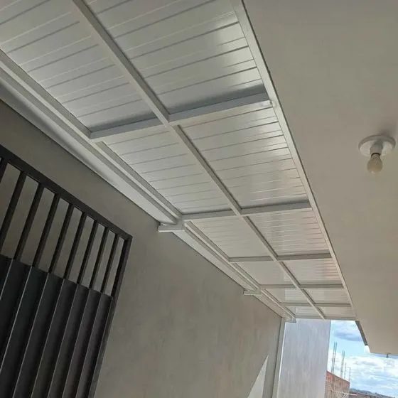 Cobertura de Telha Metálica Forro - Toldos São João da Boa Vista