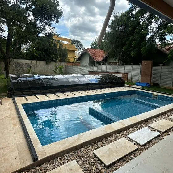 Cobertura Retrátil para Piscina - Toldos São João da Boa Vista